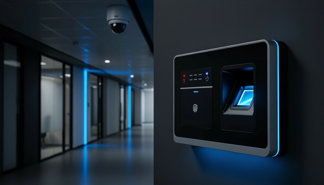 Enterprise IP video surveillance cameras and access control card readers